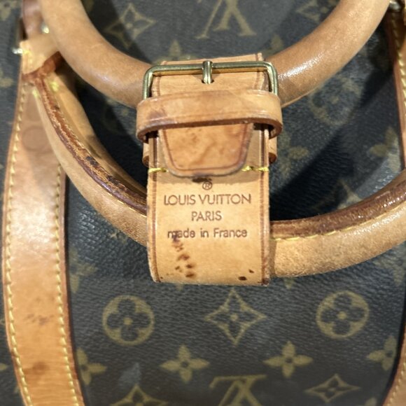 Louis Vuitton Keepal 60 Monogram Leather Duffle Bag Authentic - Picture 7 of 7